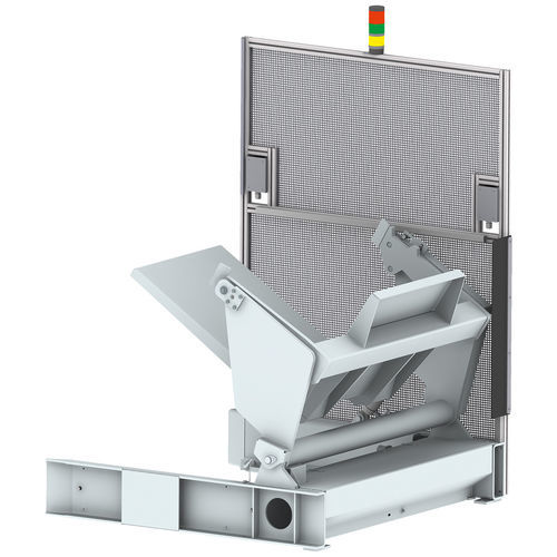 Elektrohydraulischer Kipper - NE 330 - Ventzki Handling Systems - Kisten / Metall / stationär