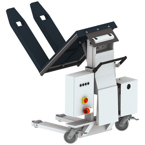 Hydraulische Hebe-und Wendevorrichtung - NHE 30 series - Ventzki Handling Systems - elektrisch / mobil / für Container