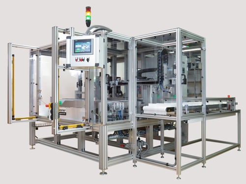 Lasermarkiermaschine - Dr. Wiesner - automatisch