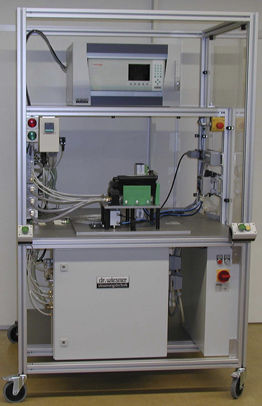 Funktionsprüfstand - Dr. Wiesner - Durchfluss / automatisch / für Filter