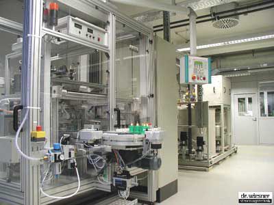 Funktionsprüfstand - Dr. Wiesner - Druck-Leck / vollautomatisch / für Ventil