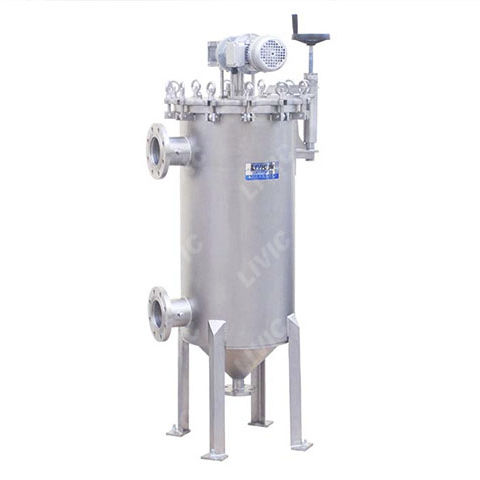 Flüssigkeitsfilter - DFM series - Shanghai LIVIC Filtration System Co., Ltd. - Korb / selbstreinigend