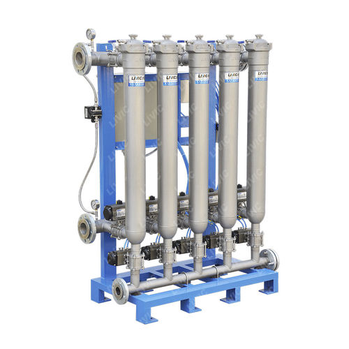 Flüssigkeitsfilter - MF series - Shanghai LIVIC Filtration System Co., Ltd. - Mehrfach-Siebkorb / selbstreinigend / modular