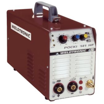MMA-Schweißgerät - POCKI 141 HF - WELDTRONIC SRL - WIG / einphasig / gepulste DC