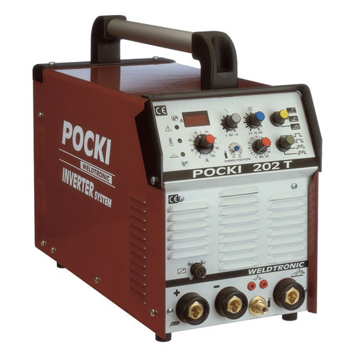 MMA-Schweißgerät - POCKI 202 T - WELDTRONIC SRL - WIG / dreiphasig / gepulste DC