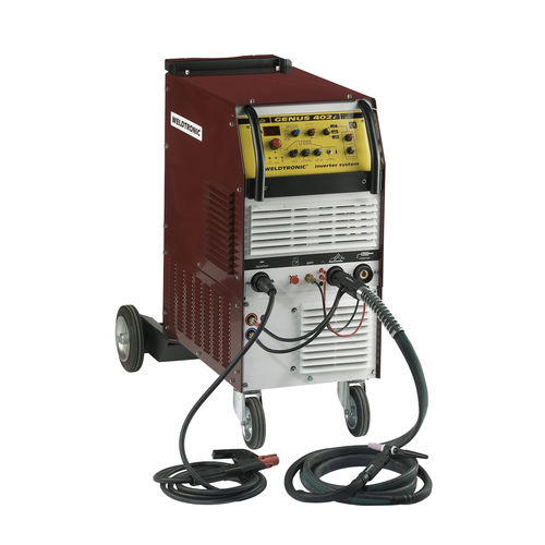 MMA-Schweißgerät - GENUS 402i  - WELDTRONIC SRL - WIG / dreiphasig / gepulste DC