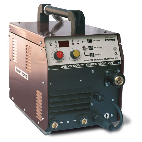 WIG-Schweißgerät - SYNERTECH 203 - WELDTRONIC SRL - MIG-MAG / einphasig / 2-Rollenantrieb