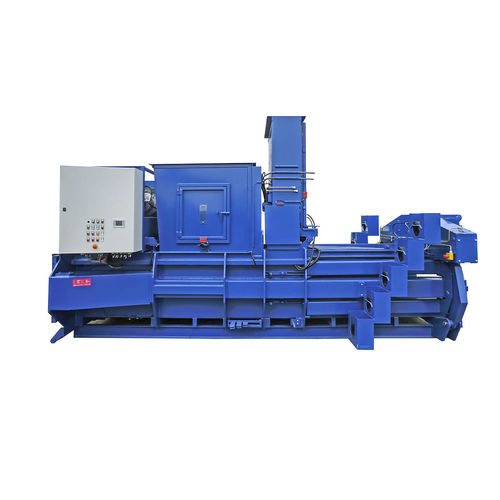 Ballenpresse für Karton - Albamat 600 V5 - abba-Pressen Vertriebs GmbH & Co KG - für Papier / für Kunststoff / horizontal