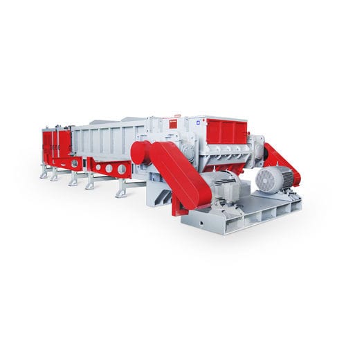 Primär-Schredder - EPS series - ENMA Granulator (China) Co.,Ltd - Einwellen / Metall / Fest- und Schüttabfall