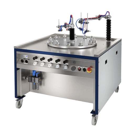 Horizontaler Drehtisch - R 703 - Krautzberger - für Malereianwendungen / automatisch