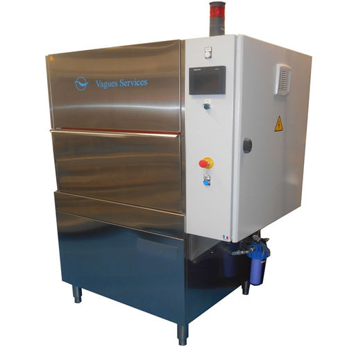 Wasser-Waschanlage - LAV 4.5 - VAGUES SERVICES - PCB / Edelstahl / mit Trockner