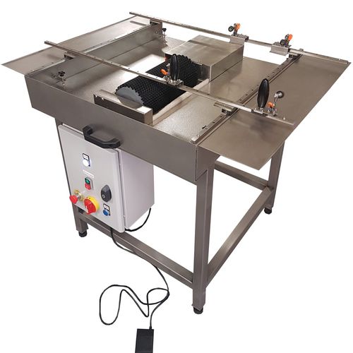 Rollen-Bürstmaschine - VAGUES SERVICES - PCB / halbautomatisch