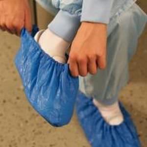 Antistatischer Überschuh - Dastex - für Reinraum / unisex / weiß
