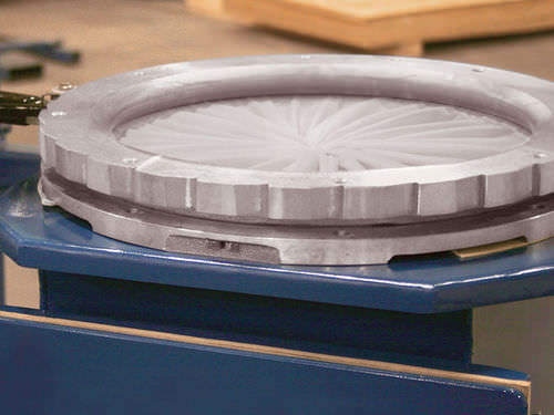 Iris®-Ventil - 716 JS series  - Mucon - manuell / Stell / für Chemikalien
