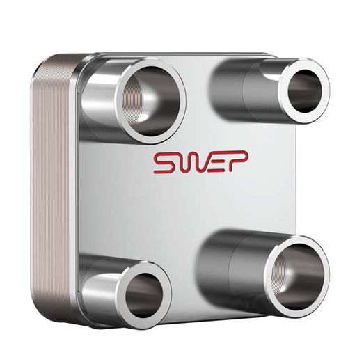 Gelöteter Plattenwärmetauscher - B30 - SWEP International - flüssig/Gas / Edelstahl / Kupfer