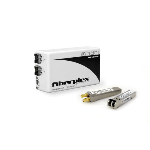 Ethernet-Transceiver - FOI-6010 - FiberPlex Technologies, LLC - für Lichtleiter / SFP / mit hoher Drehzahl
