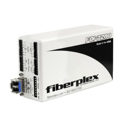 Transceiver für Lichtleiter - FOI-7280 - FiberPlex Technologies, LLC - bidirektional / analog