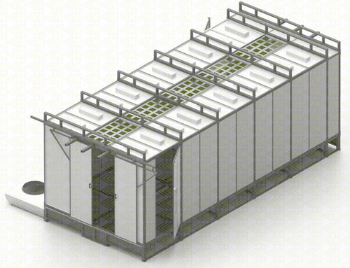 Offene Pulverbeschichtungskabine - KPT series - ROMER P.P.