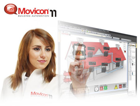 Management-Software - Movicon BA - Progea USA - für Gebäude