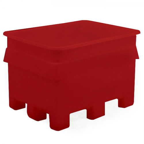 Polyethylen-Palettenbox - E2 - MI Mailbox International GmbH - Lager / stapelbar / mit Deckel