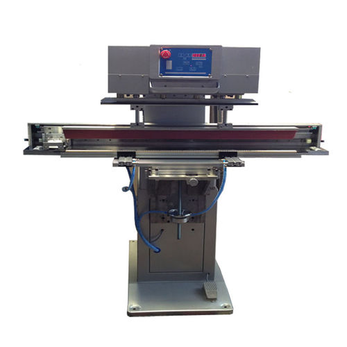 Tampondruckmaschine für Lineale - GW-RUL-100 - Dongguan Hoystar Printing Machinery Co.,Ltd - mit geschlossenem Farbgebersystem / halbautomatisch / Farb