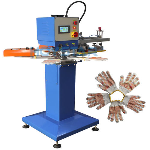 Siebdruckmaschine für Handschuhe - GW-100TRS-G - Dongguan Hoystar Printing Machinery Co.,Ltd - servogesteuert / halbautomatisch / monochrom