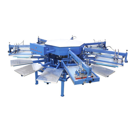 Automatische Siebdruckmaschine - GW-6C-14S - Dongguan Hoystar Printing Machinery Co.,Ltd - 6-Farben / für Textilien / für Etiketten
