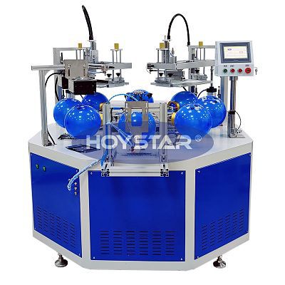 Automatische Siebdruckmaschine - GW-BL-A - Dongguan Hoystar Printing Machinery Co.,Ltd - 2-Farben / für Ballons / drehbar