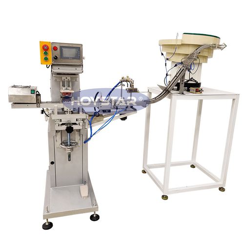 Tampondruckmaschine mit geschlossenem Farbgebersystem - GW-P1-C - Dongguan Hoystar Printing Machinery Co.,Ltd - vollautomatisch / Farb / für Stopfen