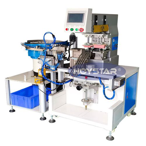 Tampondruckmaschine mit geschlossenem Farbgebersystem - GW-P2/S-G - Dongguan Hoystar Printing Machinery Co.,Ltd - automatisch / 2-Farben / für Golftee