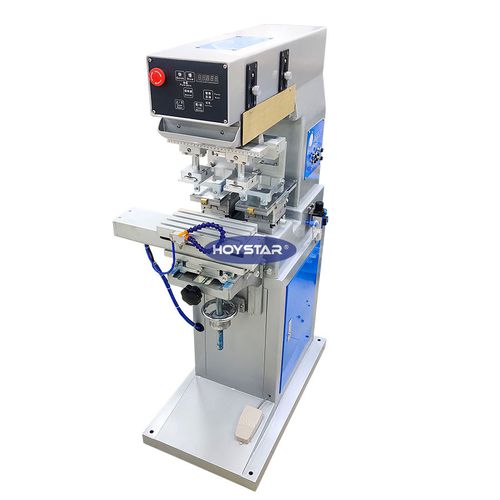 Tampondruckmaschine mit geschlossenem Farbgebersystem - GW-P2S-CP - Dongguan Hoystar Printing Machinery Co.,Ltd - 2-Farben / pneumatisch