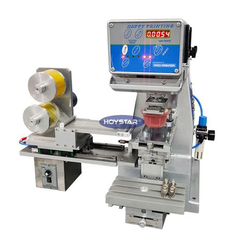 Tampondruckmaschine mit geschlossenem Farbgebersystem - GW-MINI-C - Dongguan Hoystar Printing Machinery Co.,Ltd - halbautomatisch / für die Spielzeugindustrie / für die Elektronik