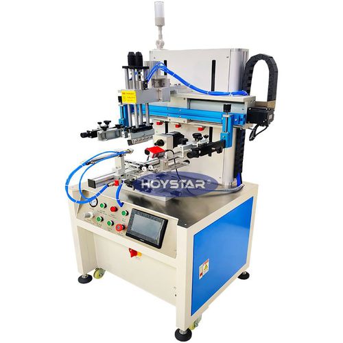 Farb-Siebdruckmaschine - GW-2A-CNC - Dongguan Hoystar Printing Machinery Co.,Ltd - für Kunststoffflaschen / für Kunststofftassen / für Kunststoffrohre