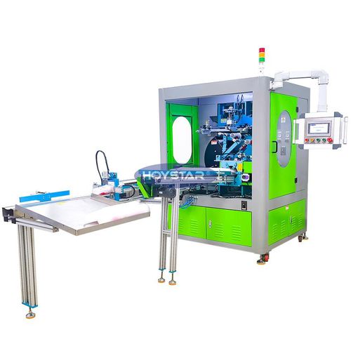 Vollautomatische Siebdruckmaschine - GW-2A-M - Dongguan Hoystar Printing Machinery Co.,Ltd - mehrfarbig / für Kunststofftassen / für zylindrische Produkte
