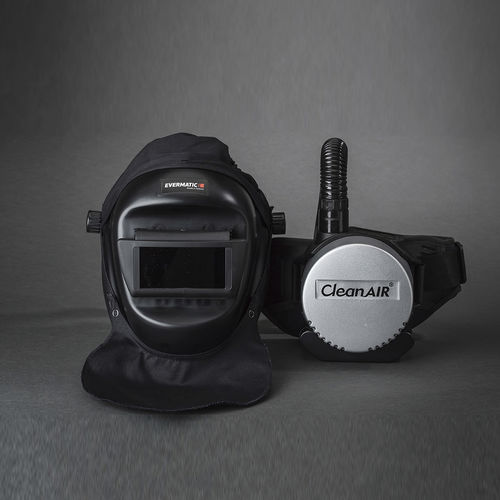 Schweißmaske mit Atemluftzufuhr - Evermatic Air - Evermatic Oy - passiv