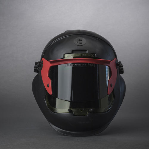 Schweißmaske / EN 166 - Euromaski CA-28 - Evermatic Oy - EN 175 / mit Atemluftzufuhr / UV IR