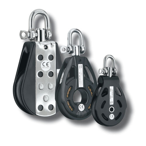 Schwenkbare Hubscheibe - EN13157, 4kN - 22.5kN - Harken Industrial - für Kabel / Schäkel