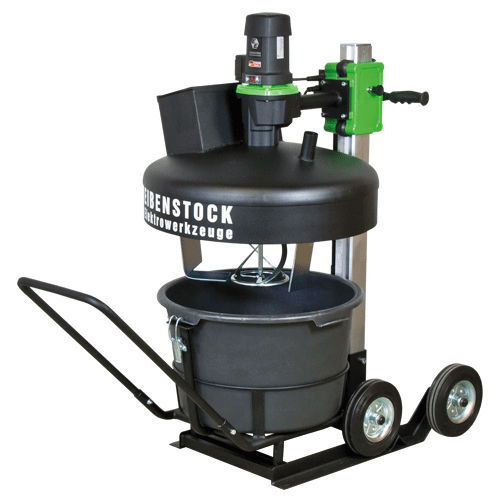 Schaufelmischer - TwinMix 1800 T - Eibenstock - mobil / Batch / für Beton