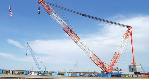 Kran auf Raupen - LAMPSON TRANSI-LIFT®LTL-3000 - Lampson crane - Gitter / für Baustelle / für Hubanwendungen