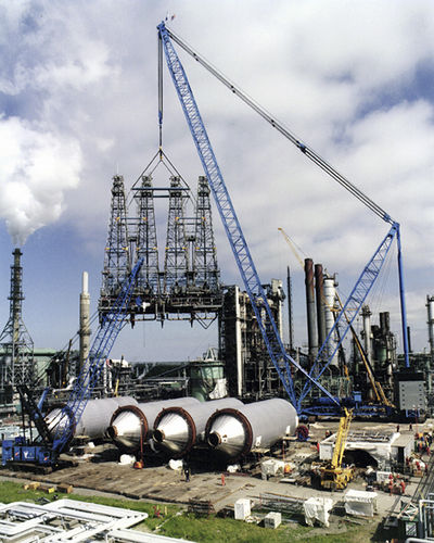 Kran auf Raupen - Transi-Lift® LTL-1500 - Lampson crane - Ausleger / für Baustelle / für Hubanwendungen