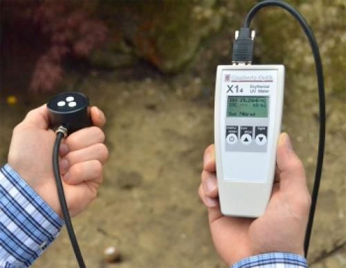 Digitales Luxmeter - X1-4 - Gigahertz Optik GmbH - kompakt / Ultraviolett