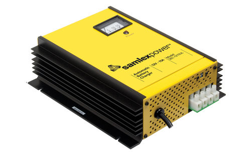 Festinstalliertes Batterieladegerät - SEC-1215UL  - Samlex America - Blei-Säure / automatisch