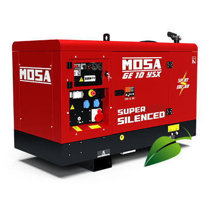 Diesel-Stromaggregat - GE 10 YSX - MOSA - dreiphasig / einphasig / stationär