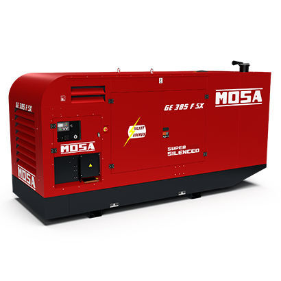 Diesel-Stromaggregat - GE 385 FSX  - MOSA - dreiphasig / stationär / 50 Hz
