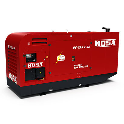 Diesel-Stromaggregat - GE 455 FSX  - MOSA - dreiphasig / stationär / 50 Hz