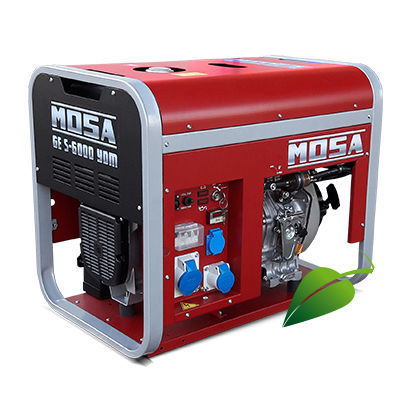 Diesel-Stromaggregat - GE S-6000 YDM - MOSA - einphasig / stationär / 50 Hz