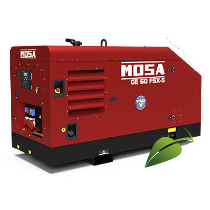 Diesel-Stromaggregat - GE 60 FSX-5 - MOSA - dreiphasig / stationär / 50 Hz