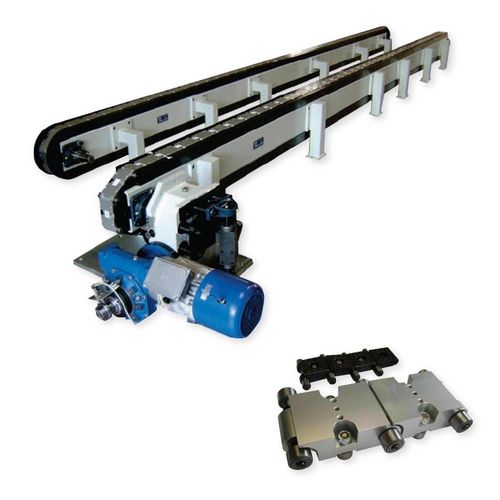 Scharnierzellenförderer - PLC series - ITALPLANT - horizontal / Transport / modular