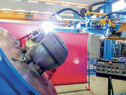 Elektrischer Schweißpositionierer - SINCOSALD - drehbar / Mehrachsen