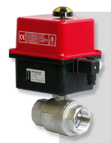 Kugelventil - 211, 213 - VALPES - elektrisch betrieben / Steuerung / Edelstahl